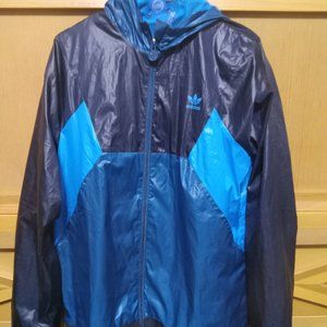 Adidas Teorado Woven Blue Track Jacket NWT